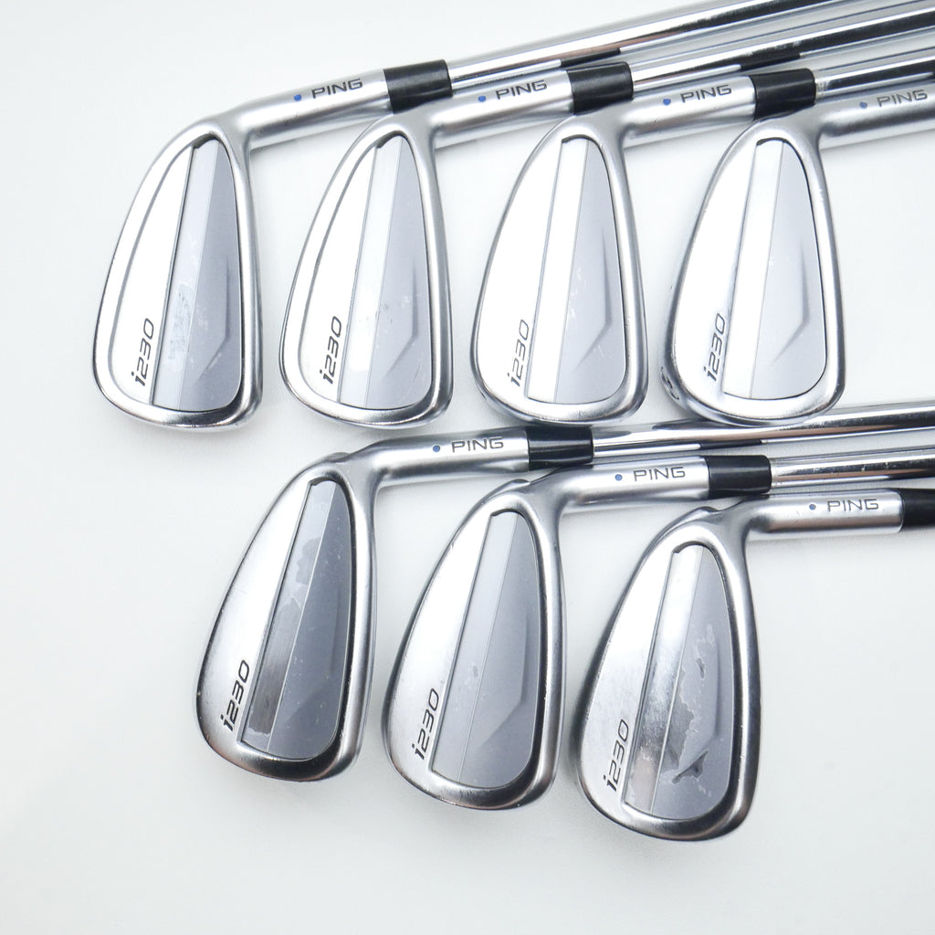 Used Ping i230 Iron Set / 4 - PW / Stiff Flex