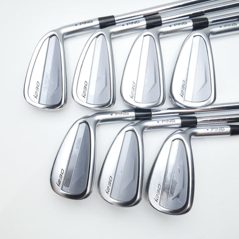 Used Ping i230 Iron Set / 4 - PW / Stiff Flex
