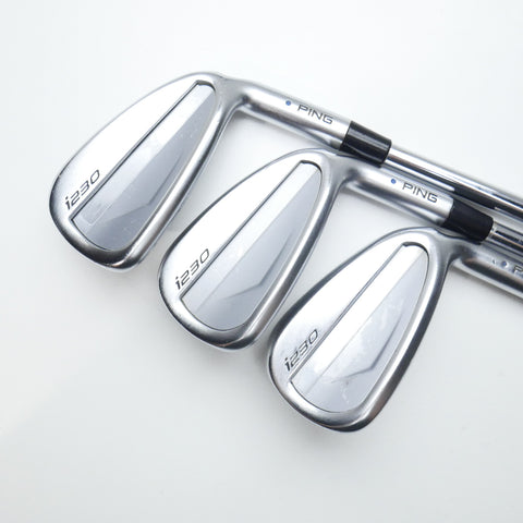 Used Ping i230 Iron Set / 4 - PW / Stiff Flex