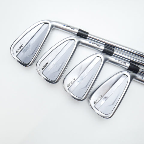 Used Ping i230 Iron Set / 4 - PW / Stiff Flex