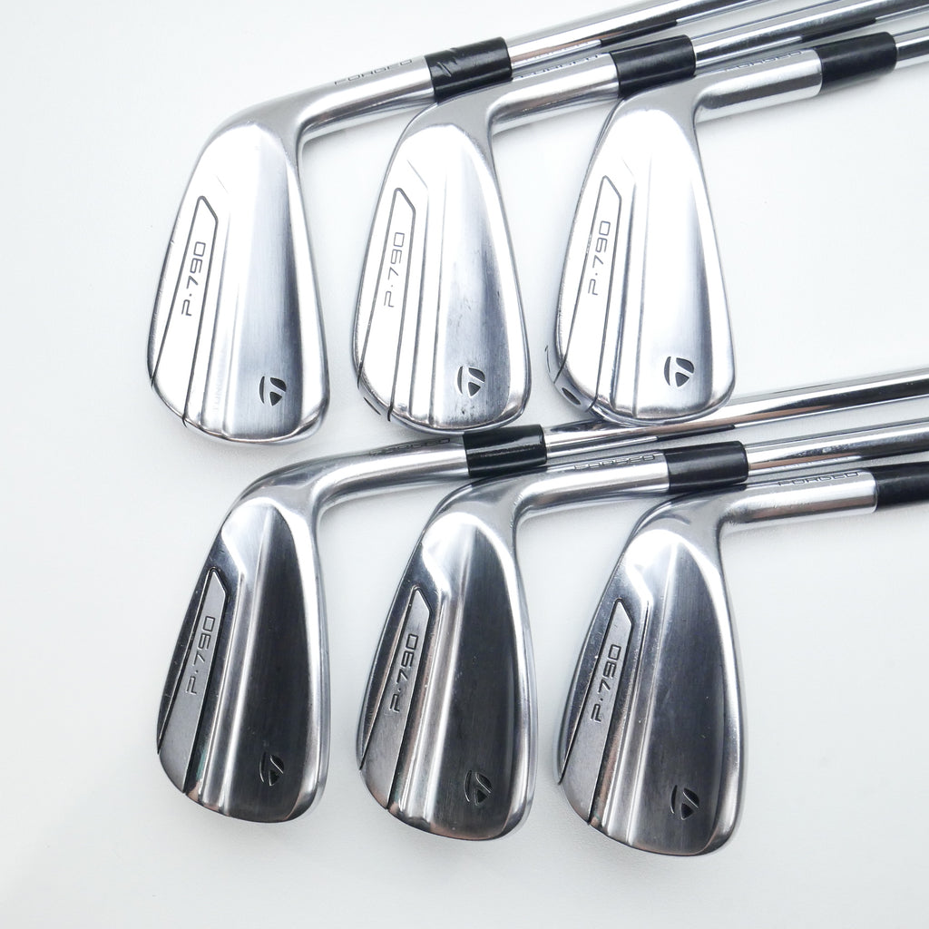 Used TaylorMade P790 2019 Iron Set / 5 - PW / Stiff Flex
