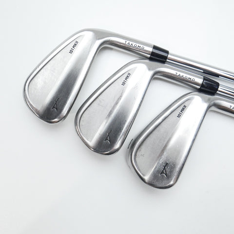 Used Takomo 101 MKII Iron Set / 6 - PW + GW / Regular Flex