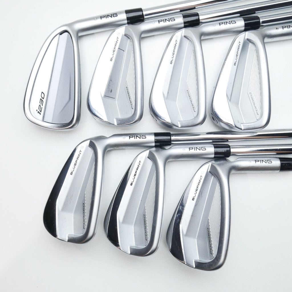 Used Ping i230 & Blueprint S Comb Iron Set / 4 - PW / X-Stiff Flex
