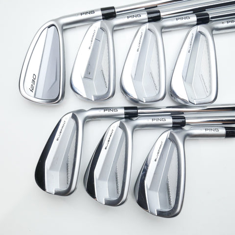 Used Ping i230 & Blueprint S Comb Iron Set / 4 - PW / X-Stiff Flex