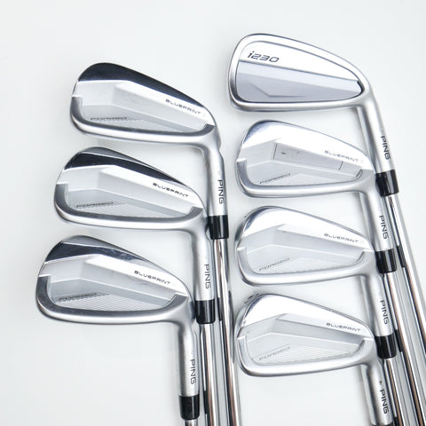 Used Ping i230 & Blueprint S Comb Iron Set / 4 - PW / X-Stiff Flex
