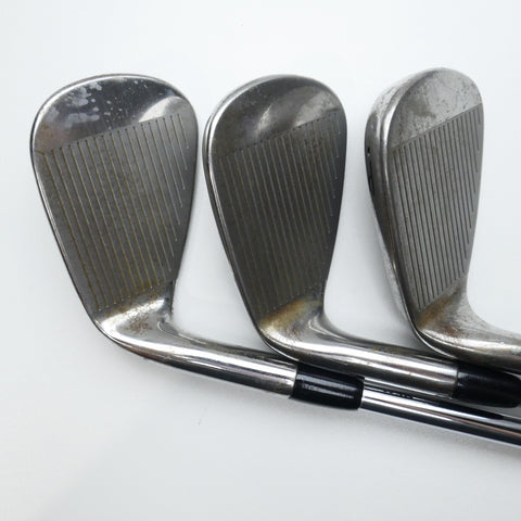 Used TOUR ISSUE Callaway Apex Pro 19 RAW Iron Set / 5 - PW / X-Stiff Flex