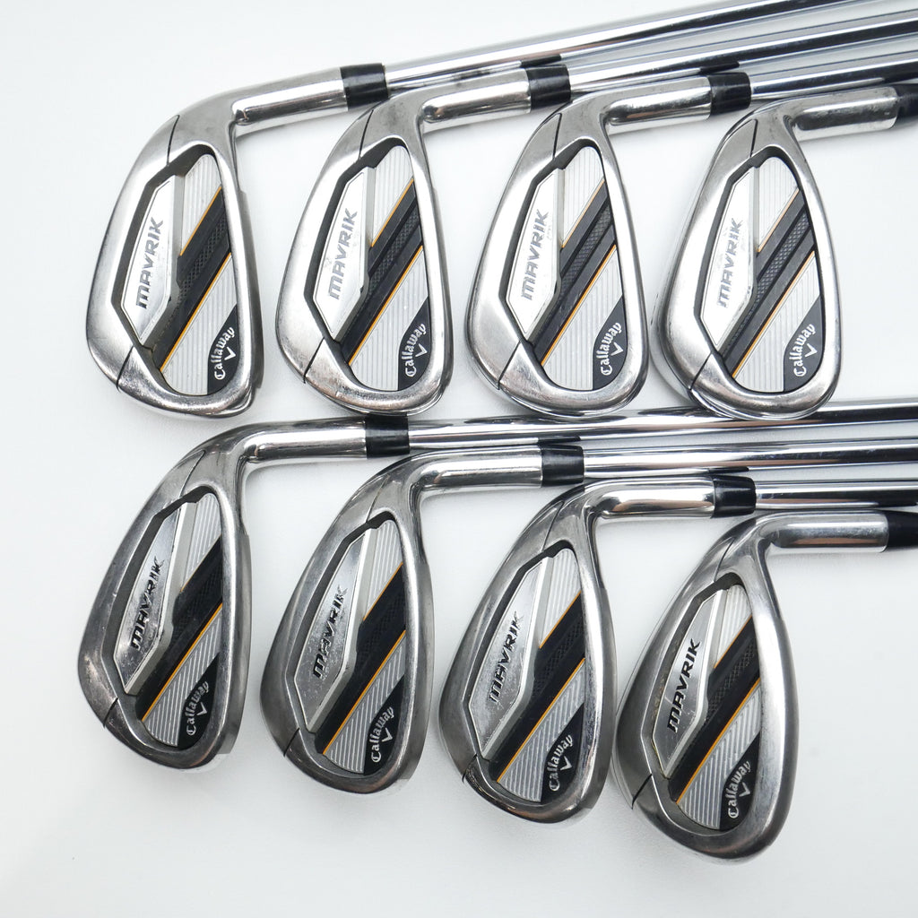 Used Callaway Mavrik Iron Set / 5 - SW + AW / Stiff Flex