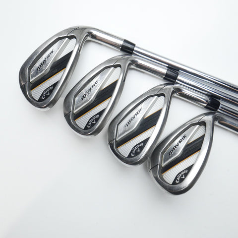 Used Callaway Mavrik Iron Set / 5 - SW + AW / Stiff Flex