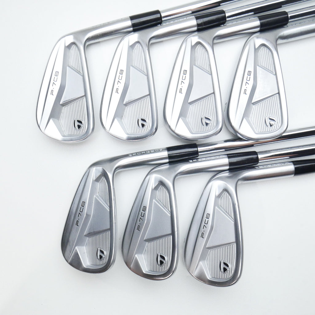 Used TaylorMade P7CB 2024 Iron Set / 4 - PW / X-Stiff Flex