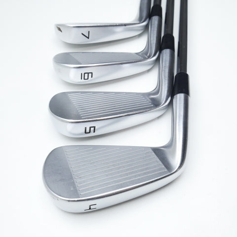 Used TaylorMade P7CB 2024 Iron Set / 4 - PW / X-Stiff Flex