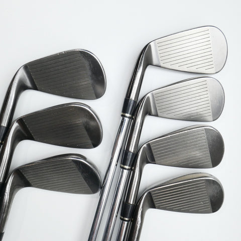 Used Adams Idea Black CB3 Iron Set / 4 - PW / Regular Flex