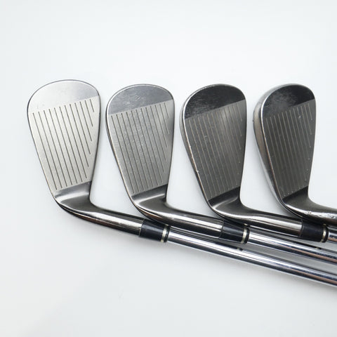Used Adams Idea Black CB3 Iron Set / 4 - PW / Regular Flex