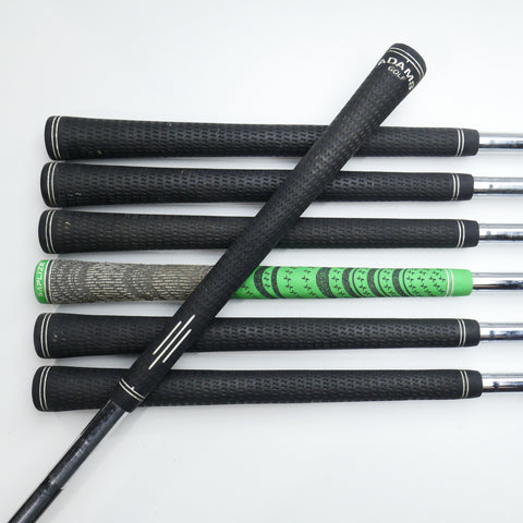 Used Adams Idea Black CB3 Iron Set / 4 - PW / Regular Flex