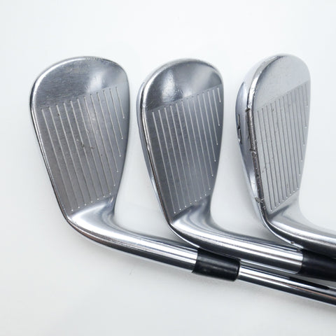 Used Titleist CB 716 Iron Set / 4 - PW / Stiff Flex