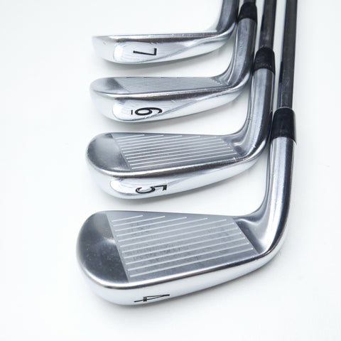 Used Titleist CB 716 Iron Set / 4 - PW / Stiff Flex