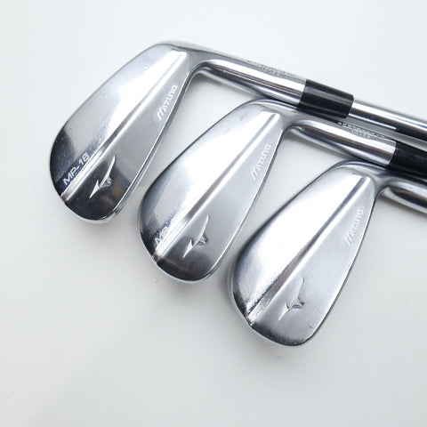 Used Mizuno MP-18 Iron Set / 4 - PW / Stiff Flex