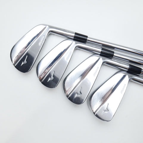 Used Mizuno MP-18 Iron Set / 4 - PW / Stiff Flex