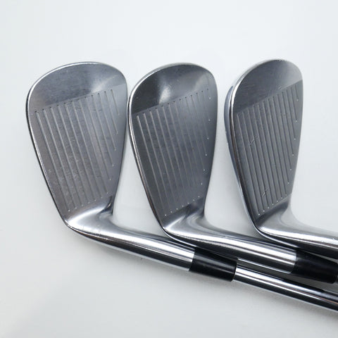 Used Mizuno MP-18 Iron Set / 4 - PW / Stiff Flex
