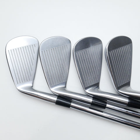 Used Mizuno MP-18 Iron Set / 4 - PW / Stiff Flex