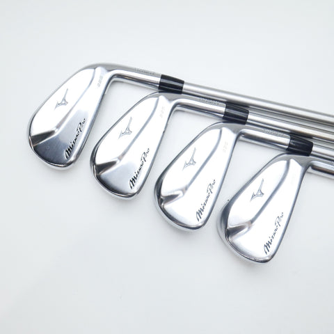 Used Mizuno Pro 225 HMB Iron Set / 4 - PW / X-Stiff Flex