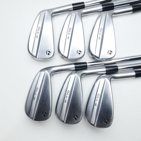 Used TaylorMade P770 2024 Iron Set / 5 - PW / Stiff Flex
