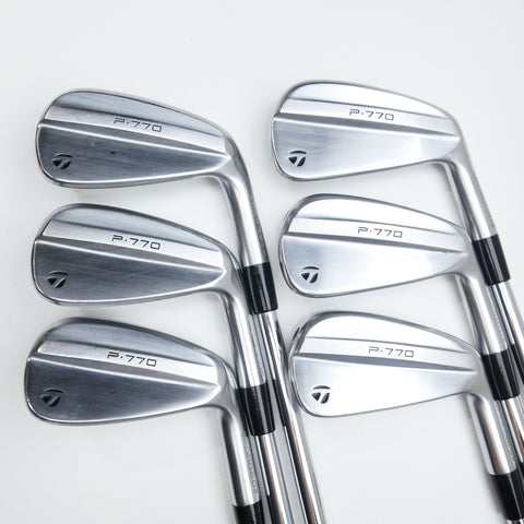 Used TaylorMade P770 2024 Iron Set / 5 - PW / Stiff Flex