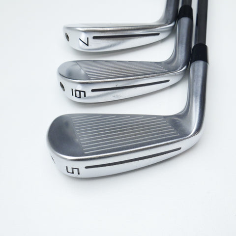 Used TaylorMade P770 2024 Iron Set / 5 - PW / Stiff Flex