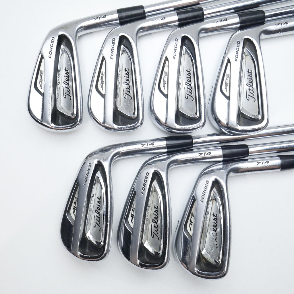 Used Titleist AP2 714 Iron Set / 4 - PW / Stiff Flex