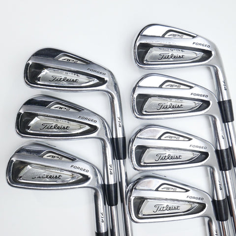 Used Titleist AP2 714 Iron Set / 4 - PW / Stiff Flex