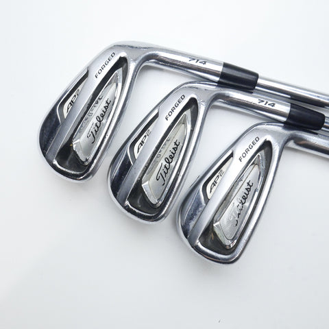 Used Titleist AP2 714 Iron Set / 4 - PW / Stiff Flex