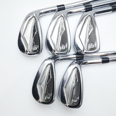 Used Wilson D9 Forged Iron Set / 6 - PW / Stiff Flex
