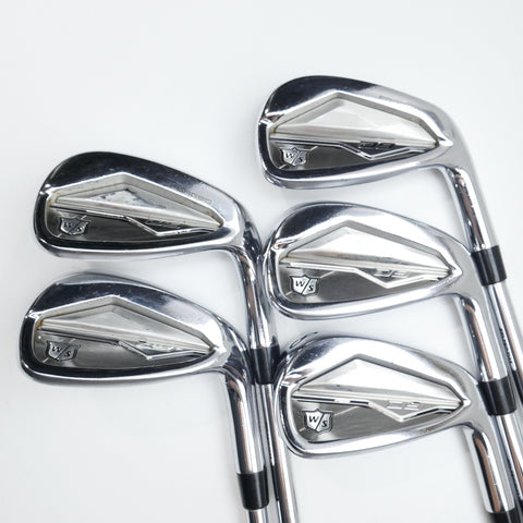 Used Wilson D9 Forged Iron Set / 6 - PW / Stiff Flex
