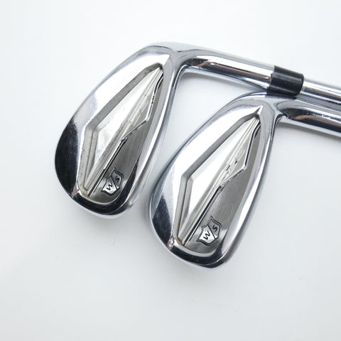 Used Wilson D9 Forged Iron Set / 6 - PW / Stiff Flex