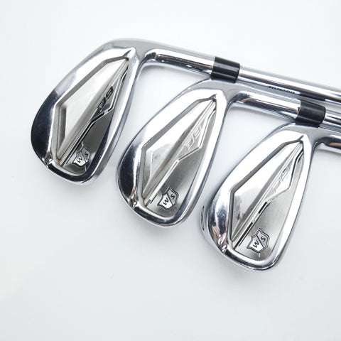 Used Wilson D9 Forged Iron Set / 6 - PW / Stiff Flex