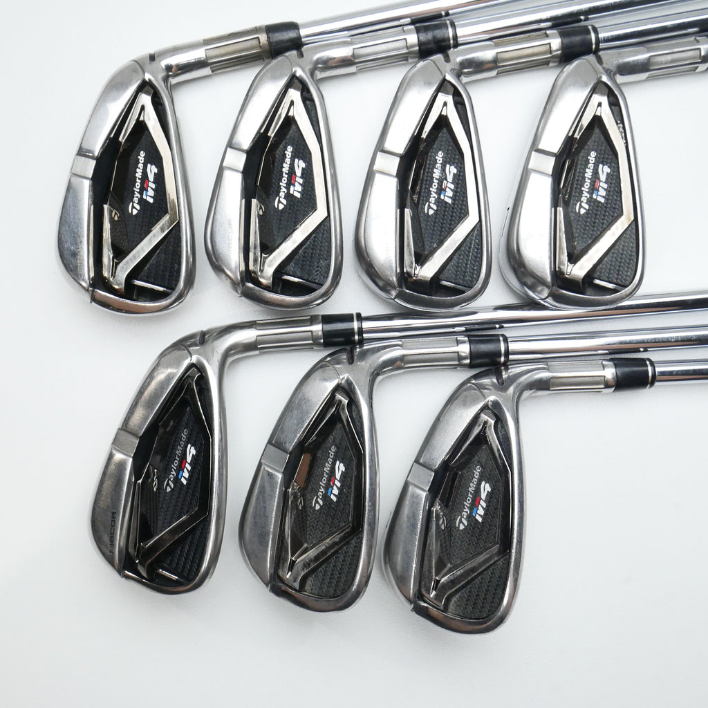 Used TaylorMade M4 Iron Set / 4 - PW / Regular Flex