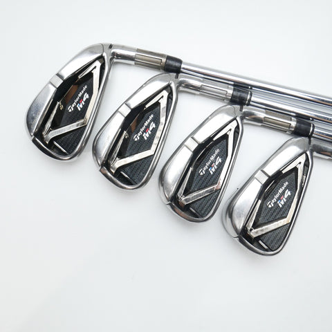 Used TaylorMade M4 Iron Set / 4 - PW / Regular Flex