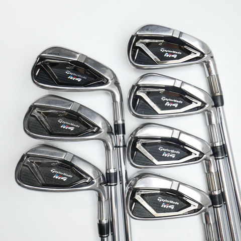 Used TaylorMade M4 Iron Set / 4 - PW / Regular Flex