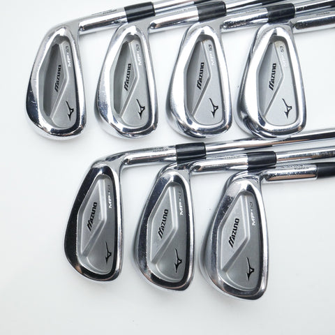 Used Mizuno MP-53 Iron Set / 4 - PW / Regular Flex