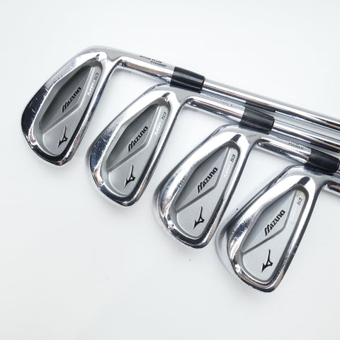 Used Mizuno MP-53 Iron Set / 4 - PW / Regular Flex