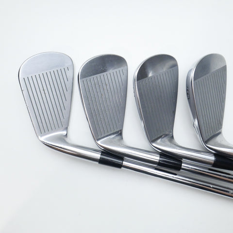 Used Mizuno MX-200 Iron Set / 6 - SW + GW / Regular Flex