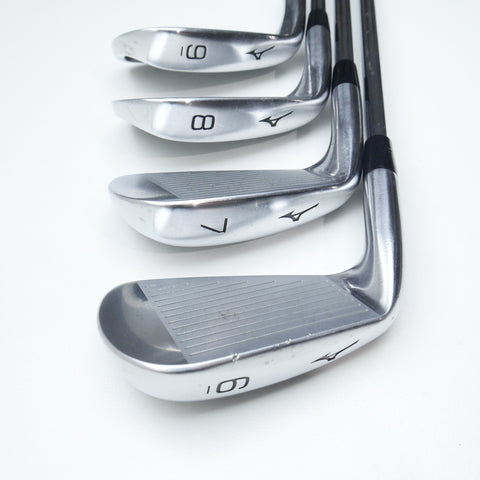 Used Mizuno MX-200 Iron Set / 6 - SW + GW / Regular Flex