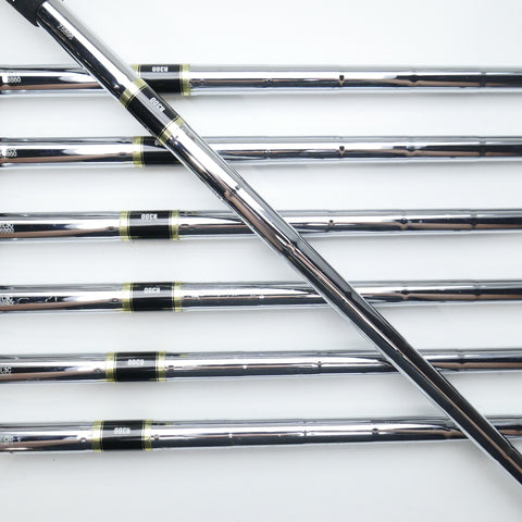 Used Mizuno MX-200 Iron Set / 6 - SW + GW / Regular Flex
