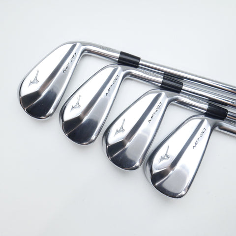 Used Mizuno MP-20 HMB Iron Set / 4 - PW / Stiff Flex