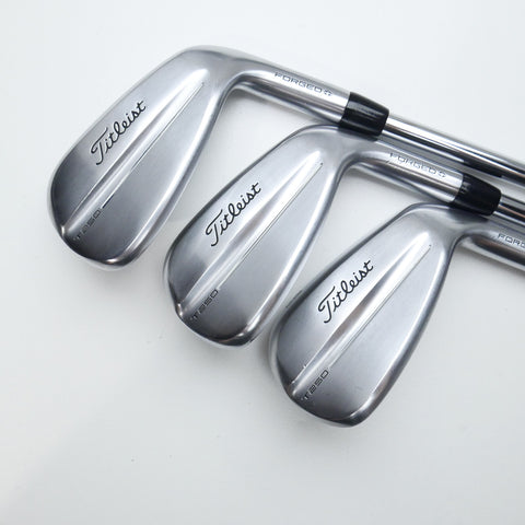 Used Titleist T250 2025 Iron Set / 5 - PW + 48° / Stiff Flex