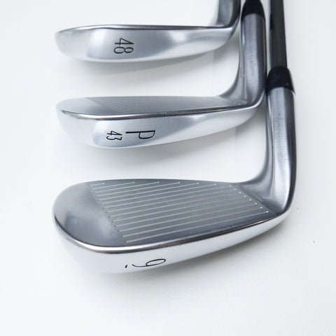Used Titleist T250 2025 Iron Set / 5 - PW + 48° / Stiff Flex