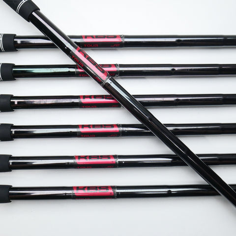 Used TaylorMade P770 2023 Black Iron Set / 4 - PW / Stiff Flex