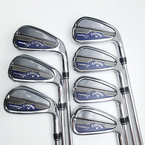 Used Callaway Paradym Iron Set / 4 - PW / Stiff Flex