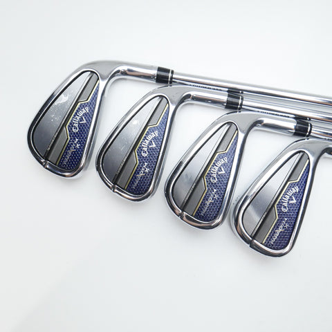Used Callaway Paradym Iron Set / 4 - PW / Stiff Flex