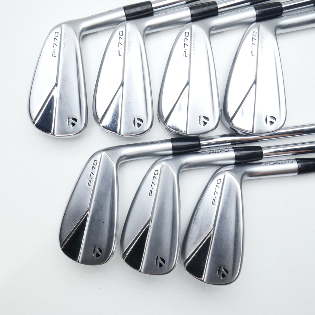Used TaylorMade P770 2023 Iron Set / 4 - PW / Stiff Flex