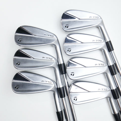 Used TaylorMade P770 2023 Iron Set / 4 - PW / Stiff Flex